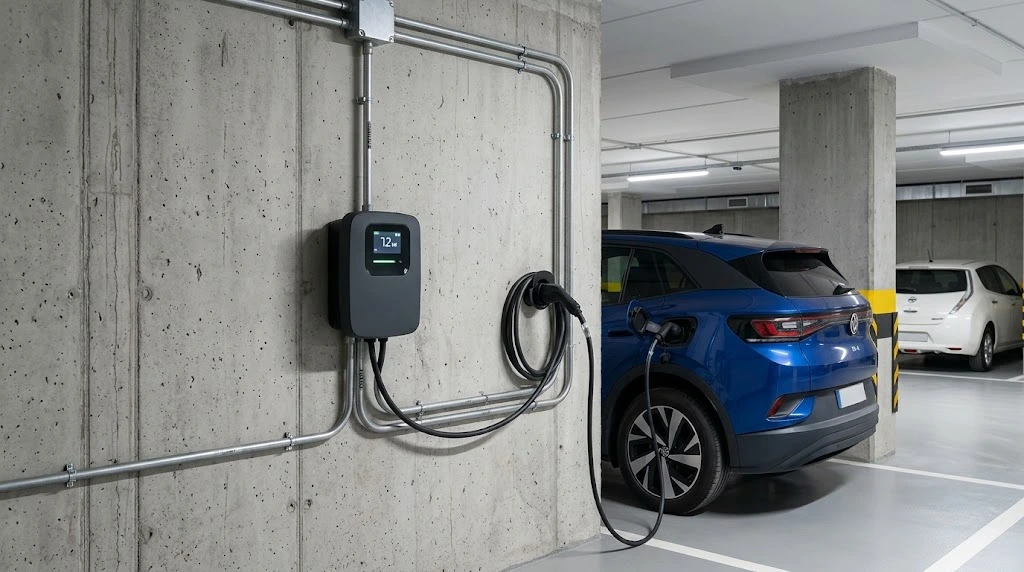 Guía de Instalación de Puntos de Recarga de Coche Eléctrico en Garajes Comunitarios